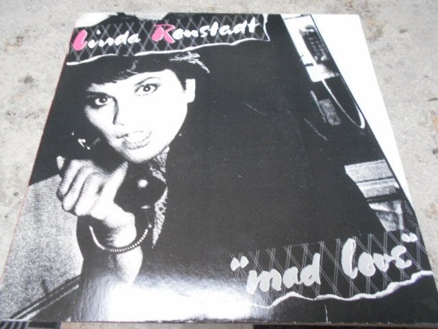 LP-Linda Ronstadt - Mad love, Ophalen of Verzenden, Zo goed als nieuw, LP