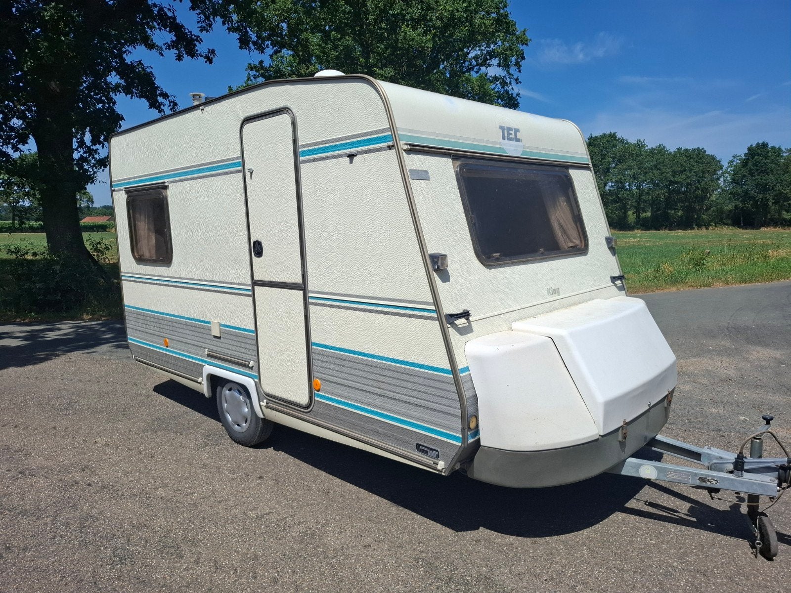Mooie TEC Caravan - Lichtgewicht mtm 750kg, Caravanes & Camping, Caravanes, Particulier, Réfrigérateur, Enlèvement