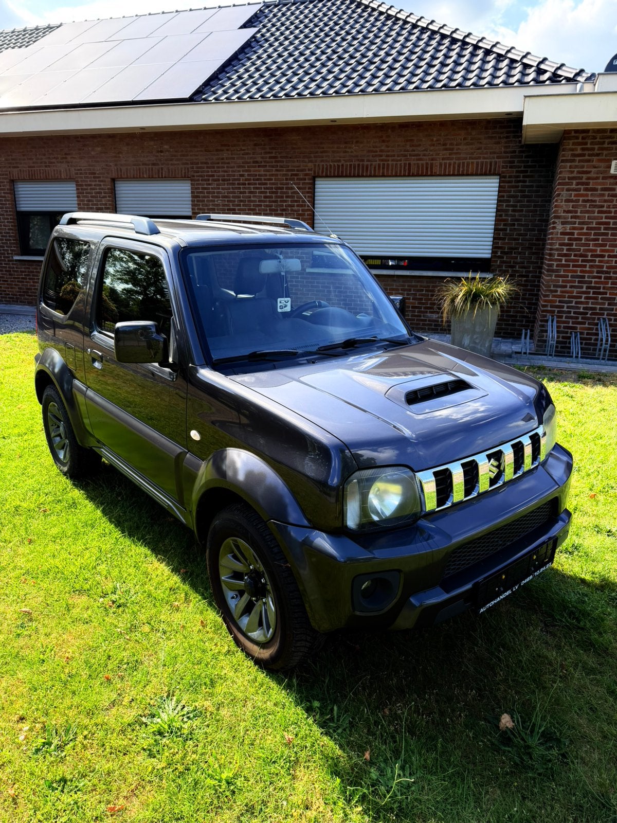 Suzuki Jimny 4x4 AUTOMAAT*1.3Benzine*Gekeurd voor verkoop*, Autos, Suzuki, Cuir, 63 kW, Entreprise, Noir