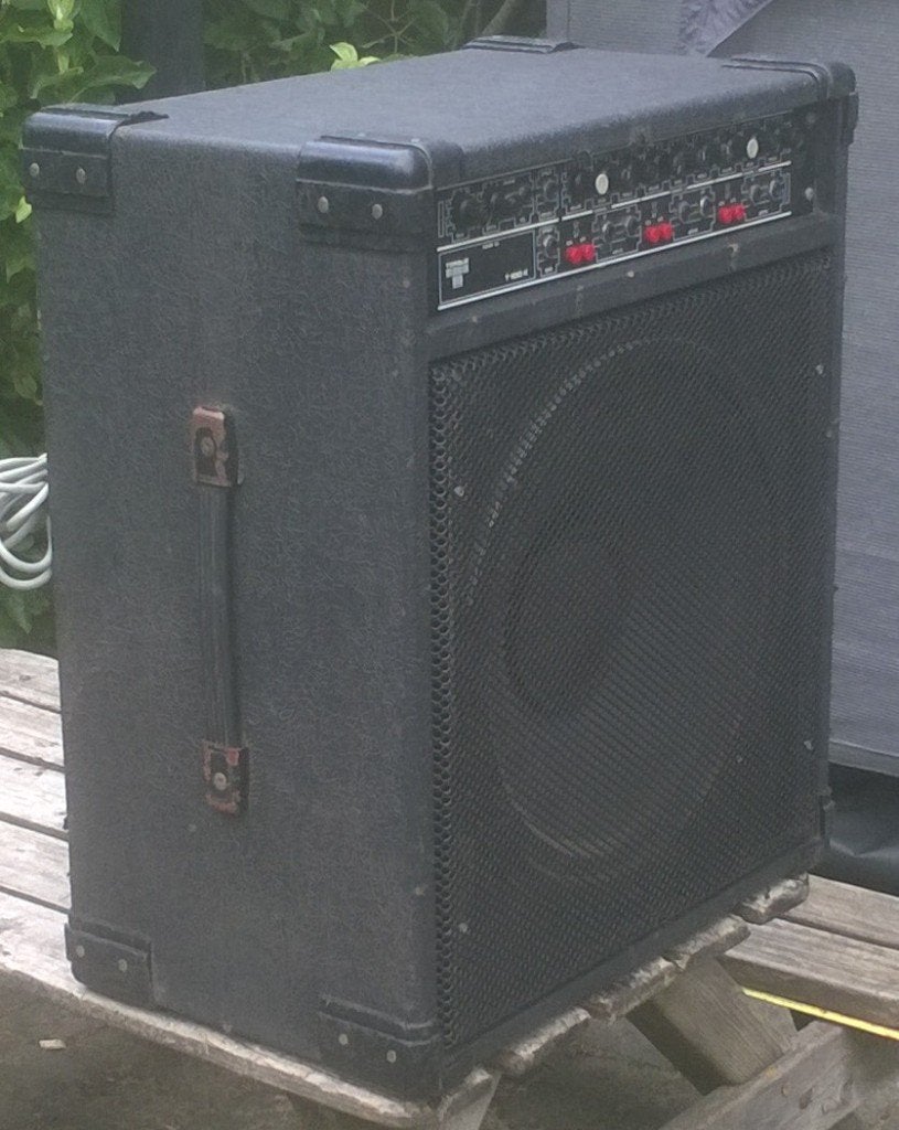 Keyboardluidspreker 15 inch 100 Watt, Overige merken, Vloerstaande luidspreker, Refurbished, Ophalen of Verzenden