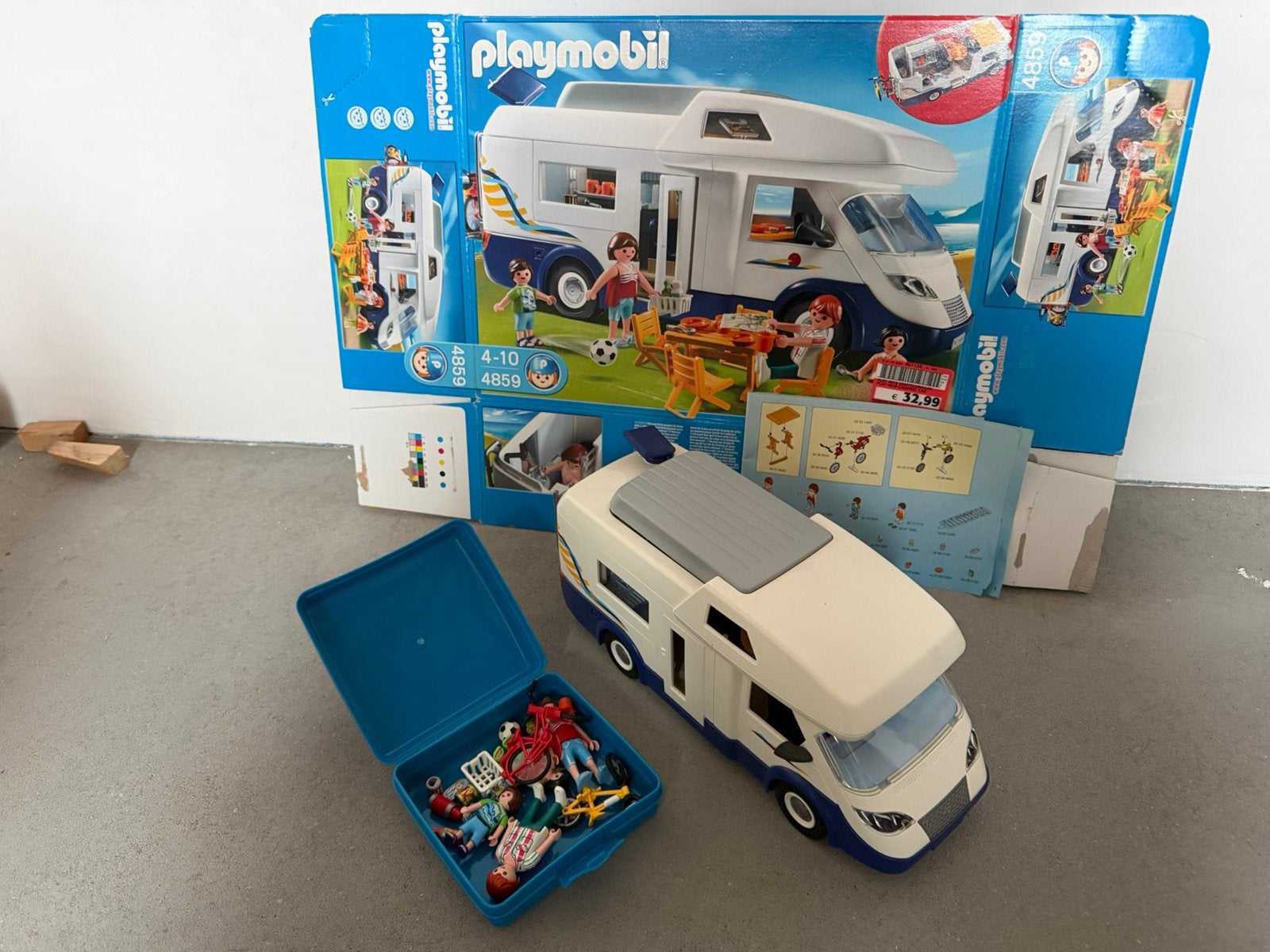 Playmobil mobilhome, Enlèvement, Comme neuf