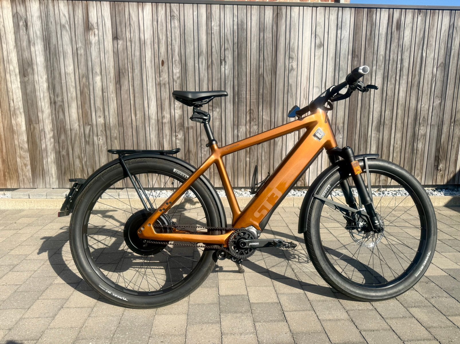 Stromer st3 large Ipanema brown 17200km nieuwe staat👌, Fietsen en Brommers, Elektrische fietsen, Ophalen, Zo goed als nieuw, 50 km per accu of meer