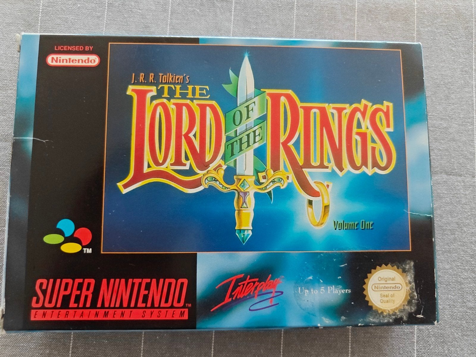 The Lord of the rings, Games en Spelcomputers, Games | Nintendo Super NES, Zo goed als nieuw, Ophalen of Verzenden