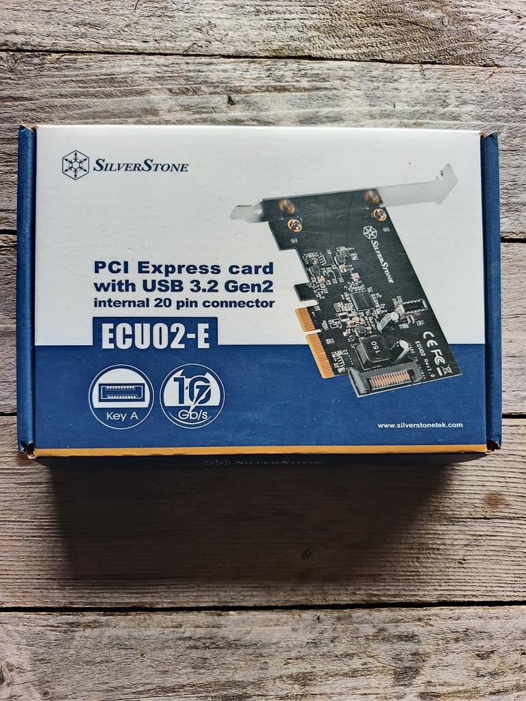 Carte PCIe USB 3.2 Gen2 SilverStone ECU02-E nouvelle, Enlèvement ou Envoi, Neuf, Silverstone