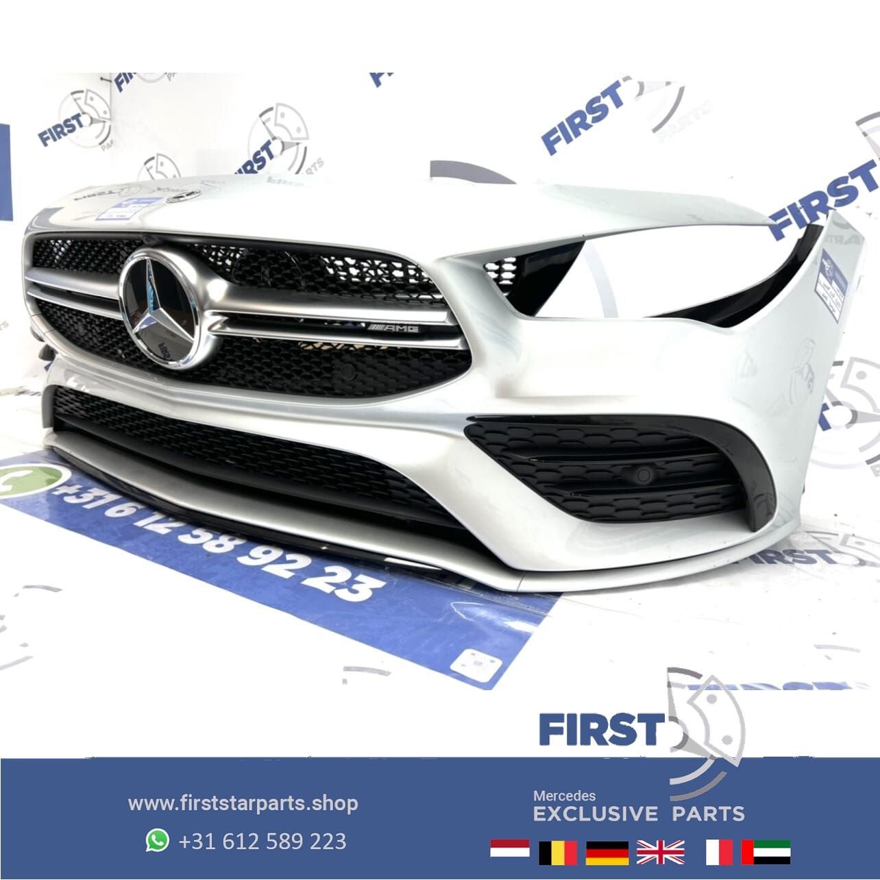 W118 C118 CLA 35 AMG VOORBUMPER COMPLEET + AMG GRIL 2018-202, Utilisé, -, Avant, -