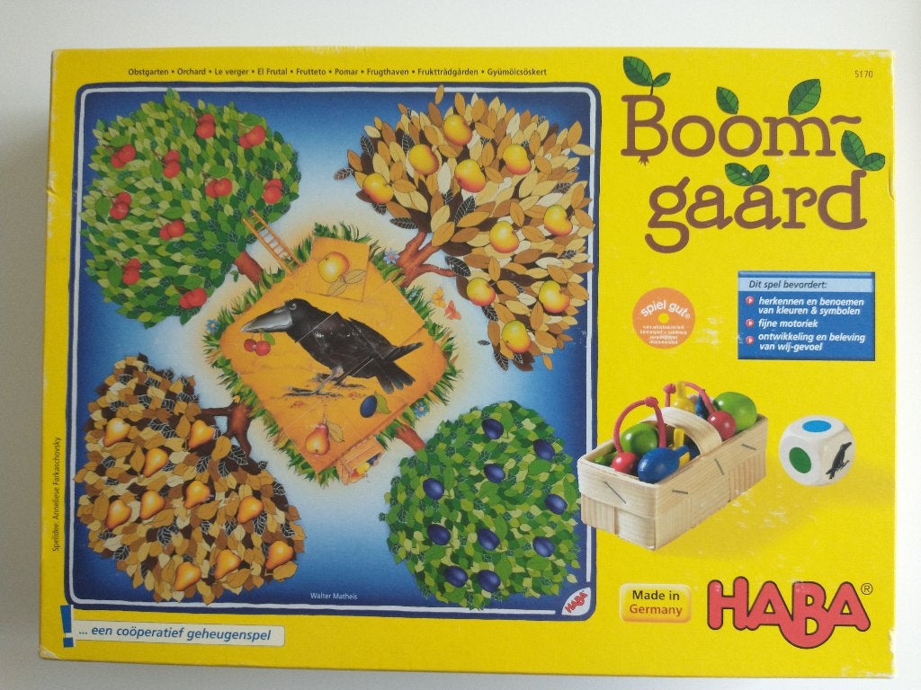 Boomgaard - Haba, Vijf spelers of meer, Ophalen of Verzenden, Gebruikt, Haba