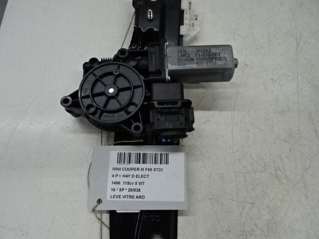 MOTOR RAAMMECHANIEK RECHTS ACHTER Mini Mini (F55), Gebruikt, Achter, Mini