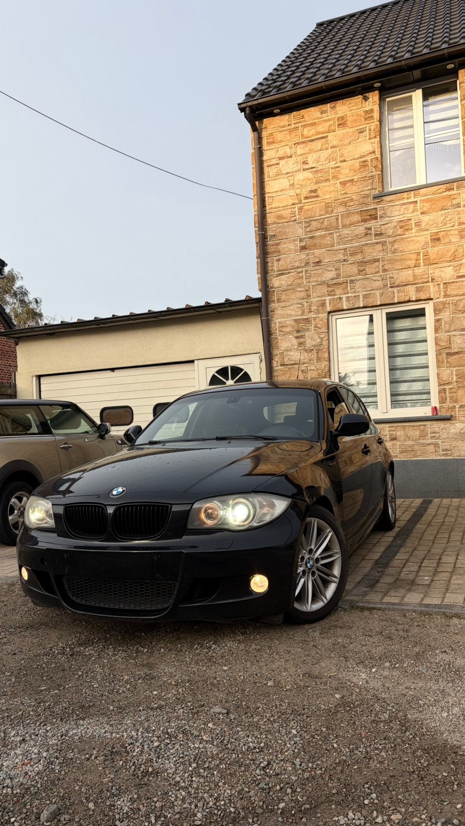 BMW 116d M-Sport | 2011 | Euro 5 | 265.000 km, Lichtmetalen velgen, Euro 5, 1 Reeks, Zwart