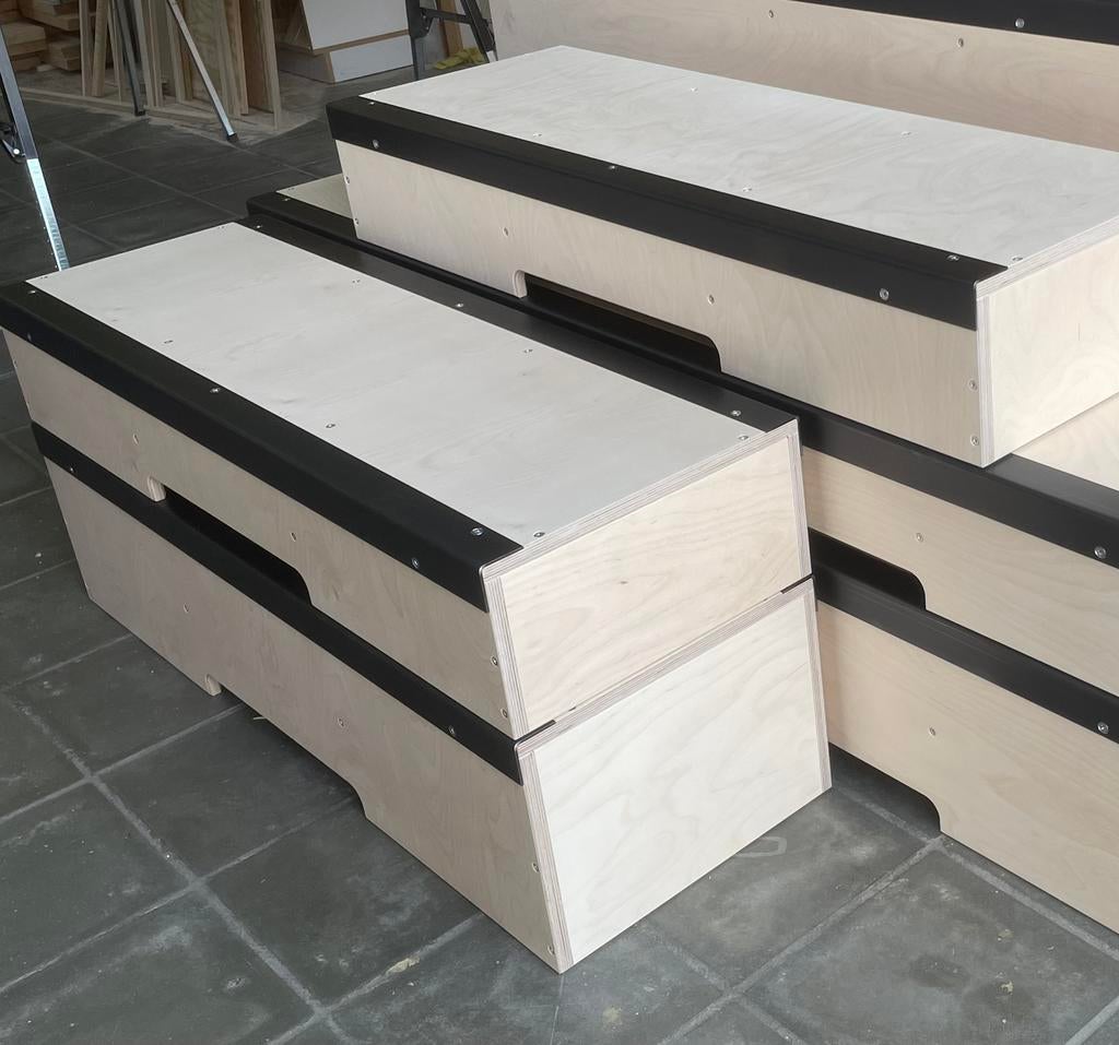 Grindbox, Ophalen, Nieuw