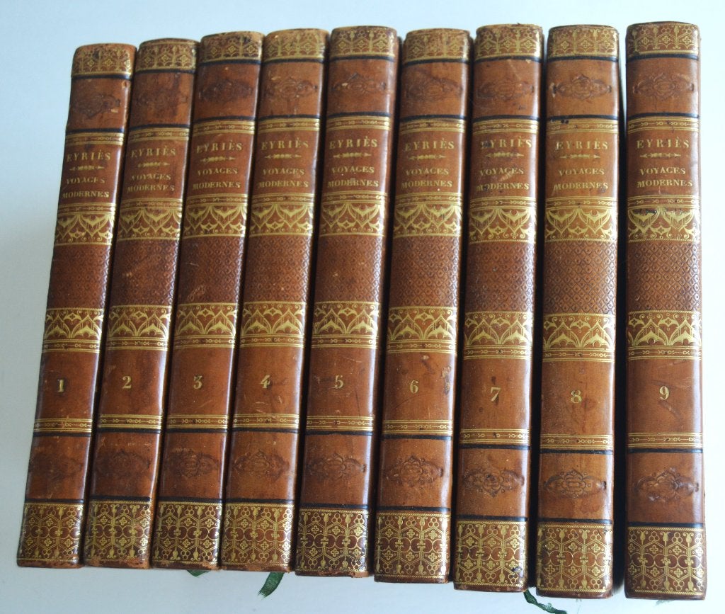 Abrégé des voyages modernes. deel 1 t/m 9 uit 1822., Enlèvement ou Envoi
