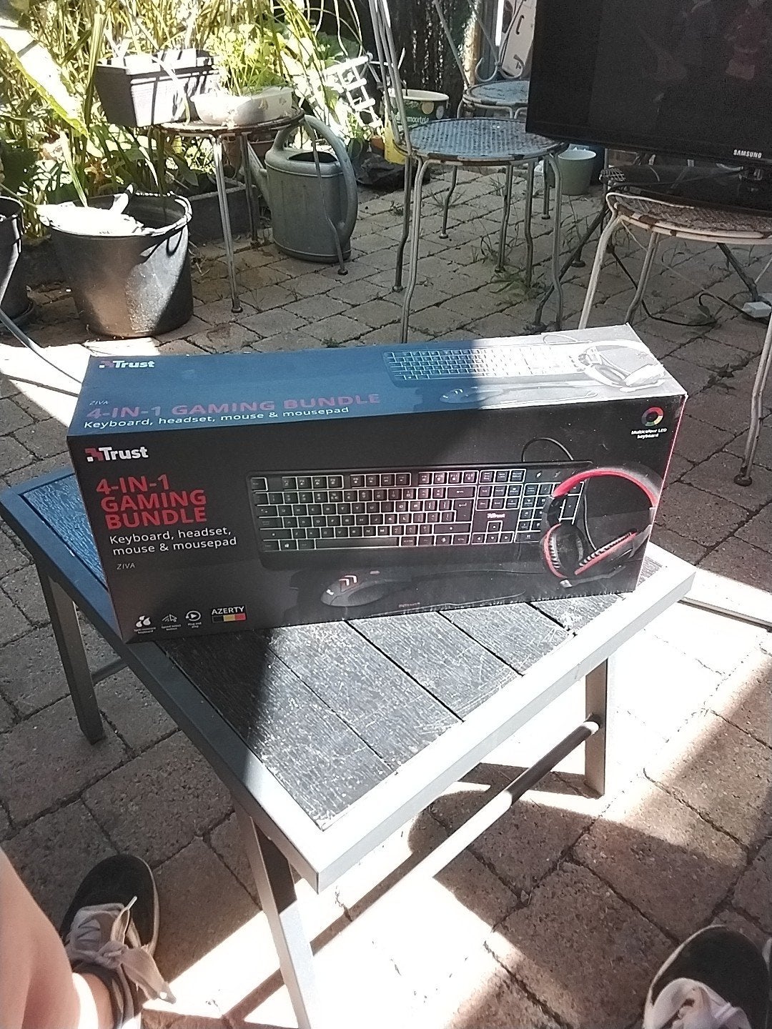 toetsebord 4 in 1 gaming, Informatique & Logiciels, Claviers, Neuf, Clavier gamer, Azerty, Enlèvement