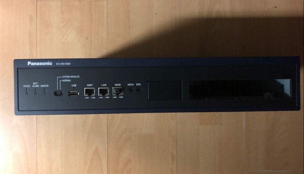 ☎️ Panasonic KX-NS1000 + DSP-S KX-NS0110 LICENSIE VRIJ ☎️, Telecommunicatie, Telefooncentrales, Ophalen of Verzenden, Refurbished