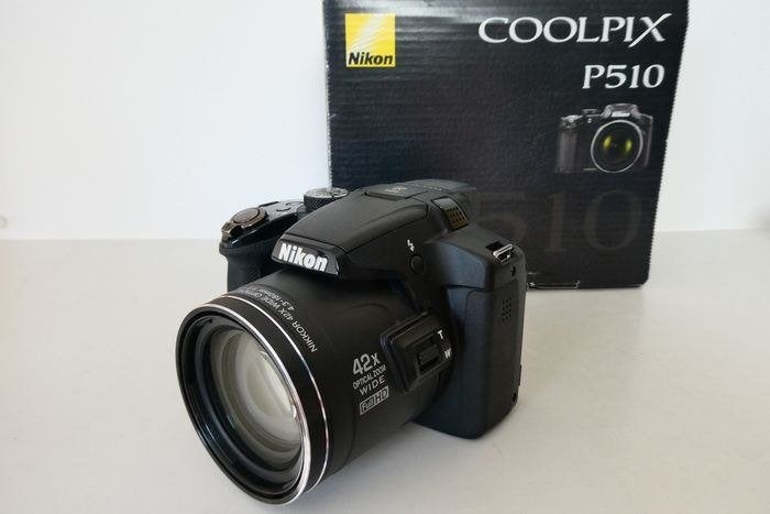 Nikon P510 met Nikon 24-1000mm AF VR objectief (42x), TV, Hi-fi & Vidéo, Stabilisation d'image, Appareil photo bridge, Enlèvement ou Envoi