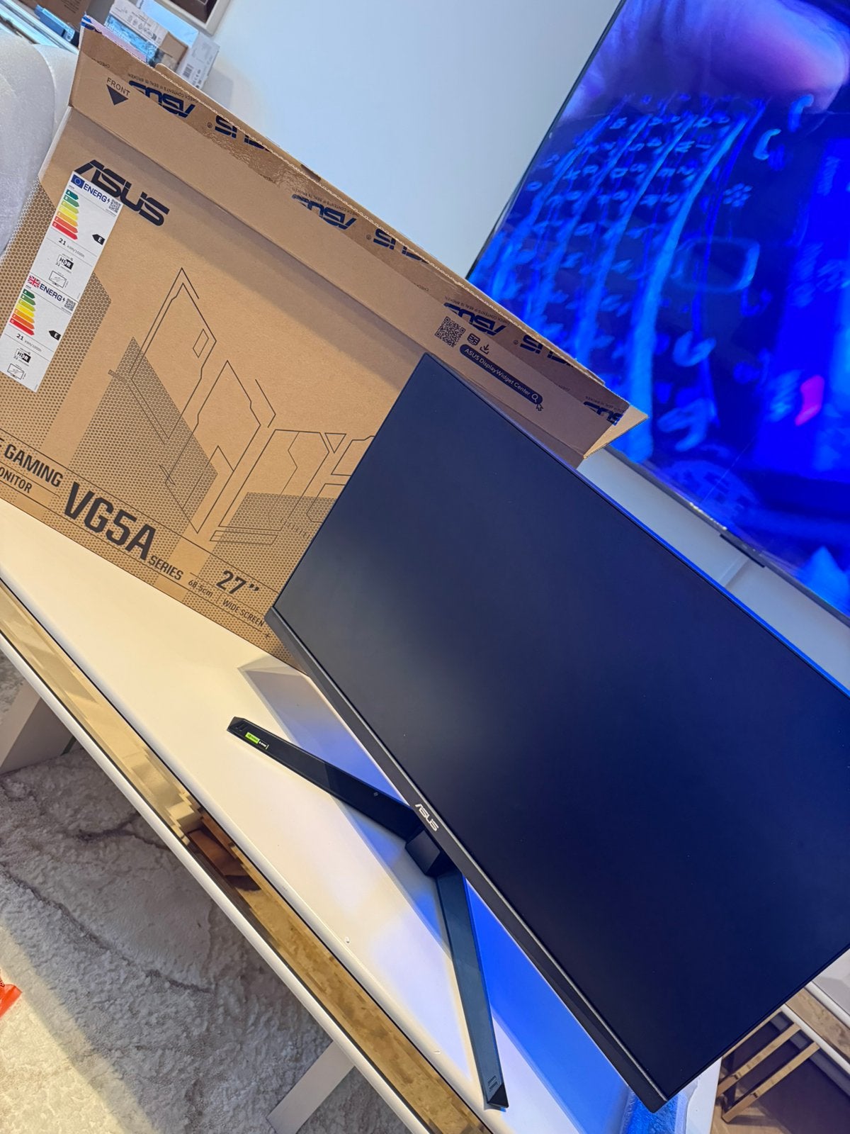 Écran gaming ASUS TUF 27 pouces 240 Hz – Fast IPS – Full HD, Computers en Software, Gaming, HD, IPS, Zo goed als nieuw