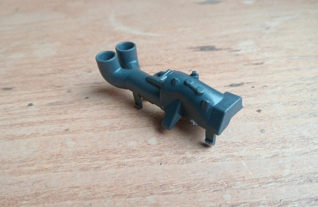 Gi joe gijoe tomahawk helicopter vintage L LEFT exhaust part, Verzenden