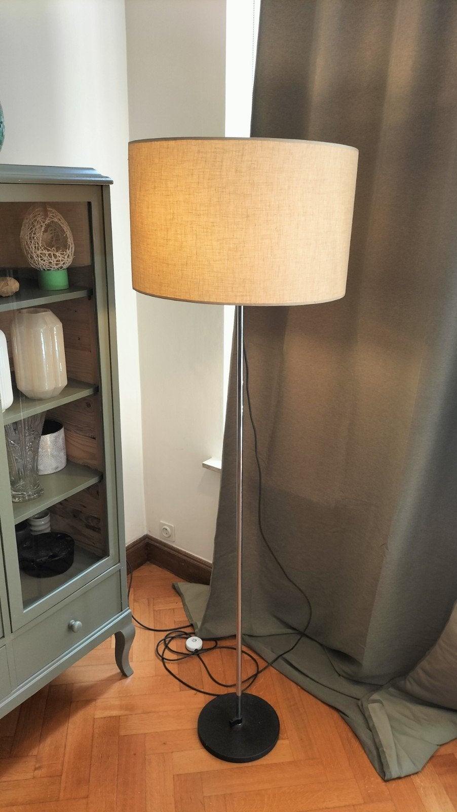 Lampe sur pied, Enlèvement, Utilisé, Métal, 150 à 200 cm