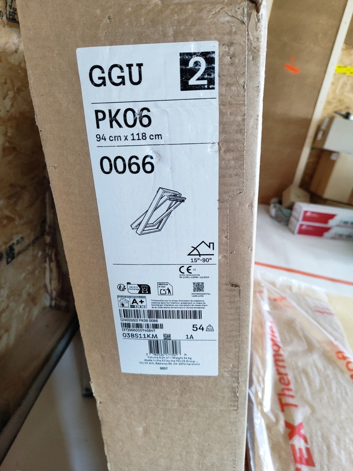 Velux dakraam nieuw., Doe-het-zelf en Bouw, Ophalen, Dakraam