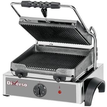 Grill panini électrique, plaques rainurées, Hobby & Loisirs créatifs, Articles de fête, Neuf, Article de fête, Envoi