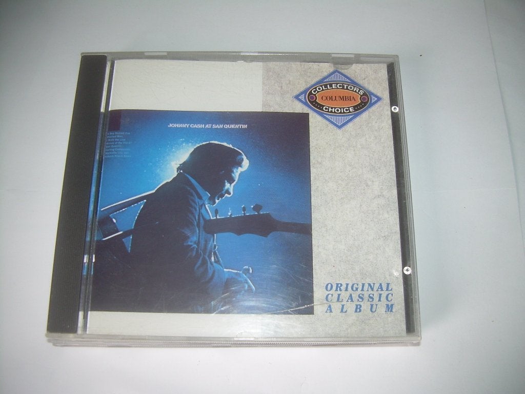CD - JOHNNY CASH - AT SAN QUENTIN, Cd's en Dvd's, Pop, Ophalen of Verzenden, Zo goed als nieuw, Eerste persing