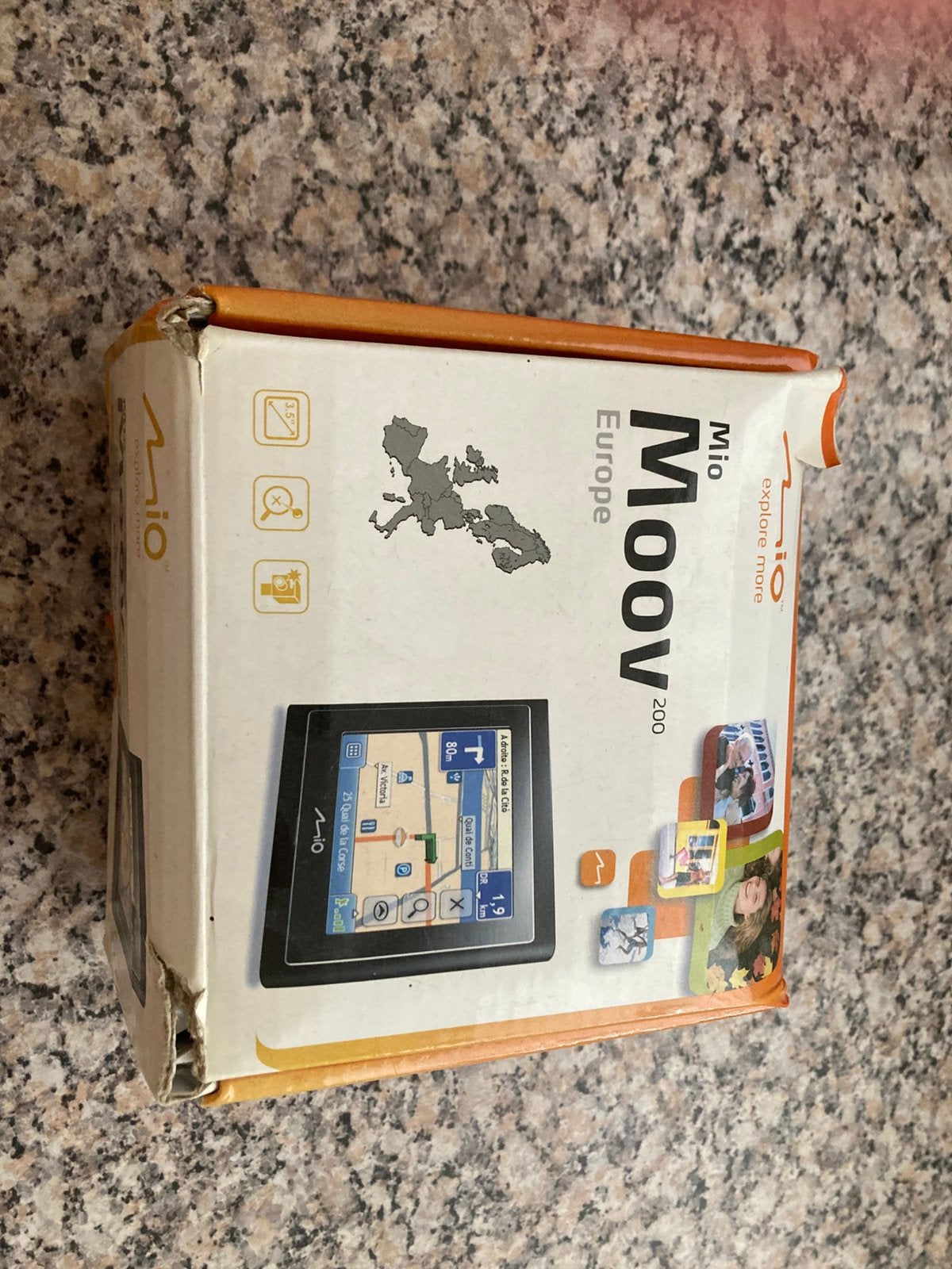 GPS MIO, Enlèvement, Utilisé