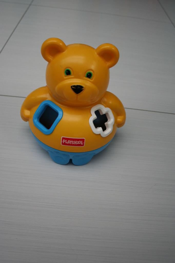 Vormenbeer (Playskool), Ophalen, Gebruikt, Bouwen