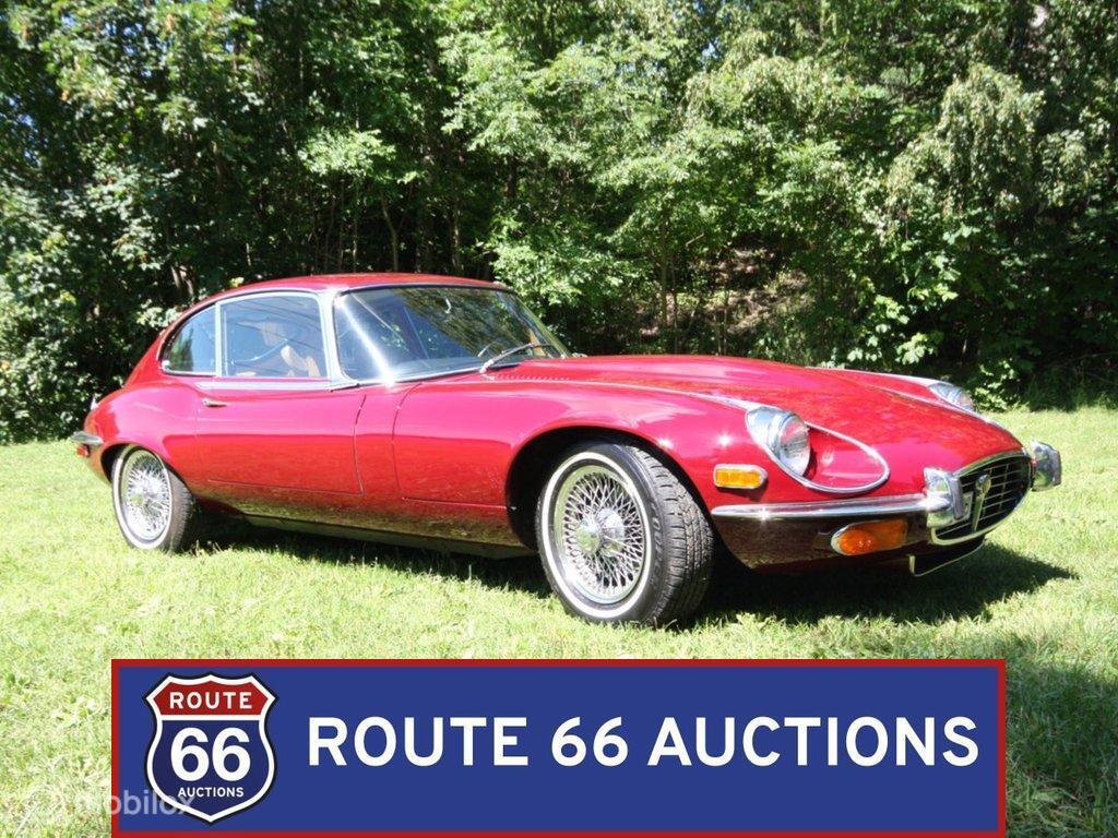 Jaguar E-Type Coupe series 3 | 1972 | Route 66 Auctions, Autos, Oldtimers & Ancêtres, Achat, Entreprise, Boîte manuelle, Autre carrosserie