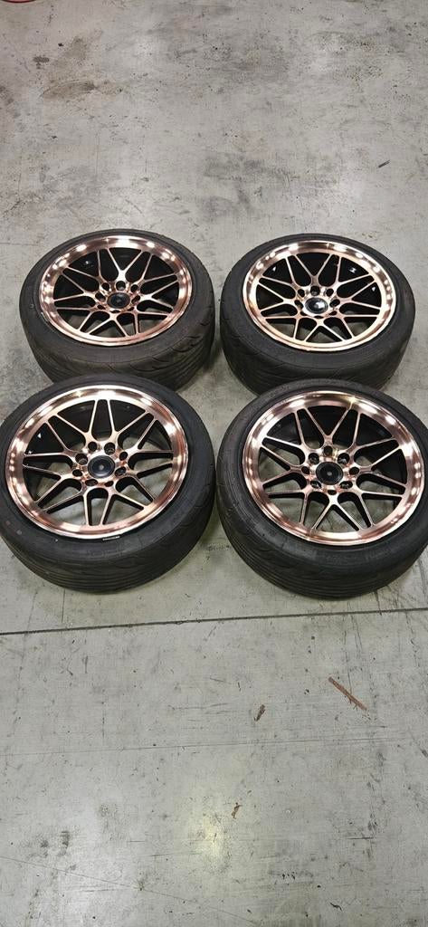 Mooi set multisteek velgen 15x7J 4x100 en 4x114, Ophalen