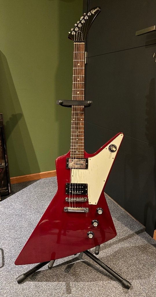 1991 Gibson Explorer ‘76reissue TE KOOP, Musique & Instruments, Enlèvement, Utilisé, Solid body, Gibson