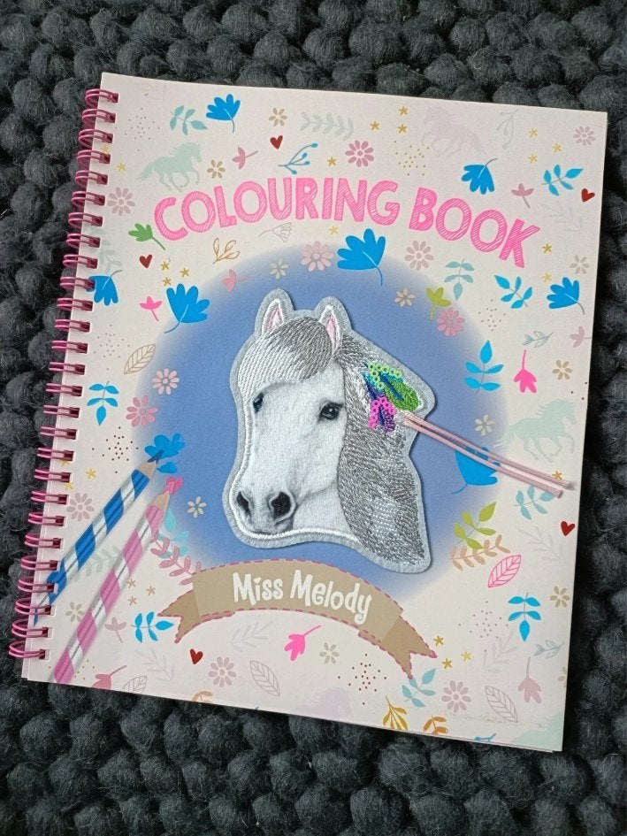 Miss Melody kleurboek met kleurpotloden - nieuw, Ophalen, Nieuw, Papier, Schets- of Tekenboek