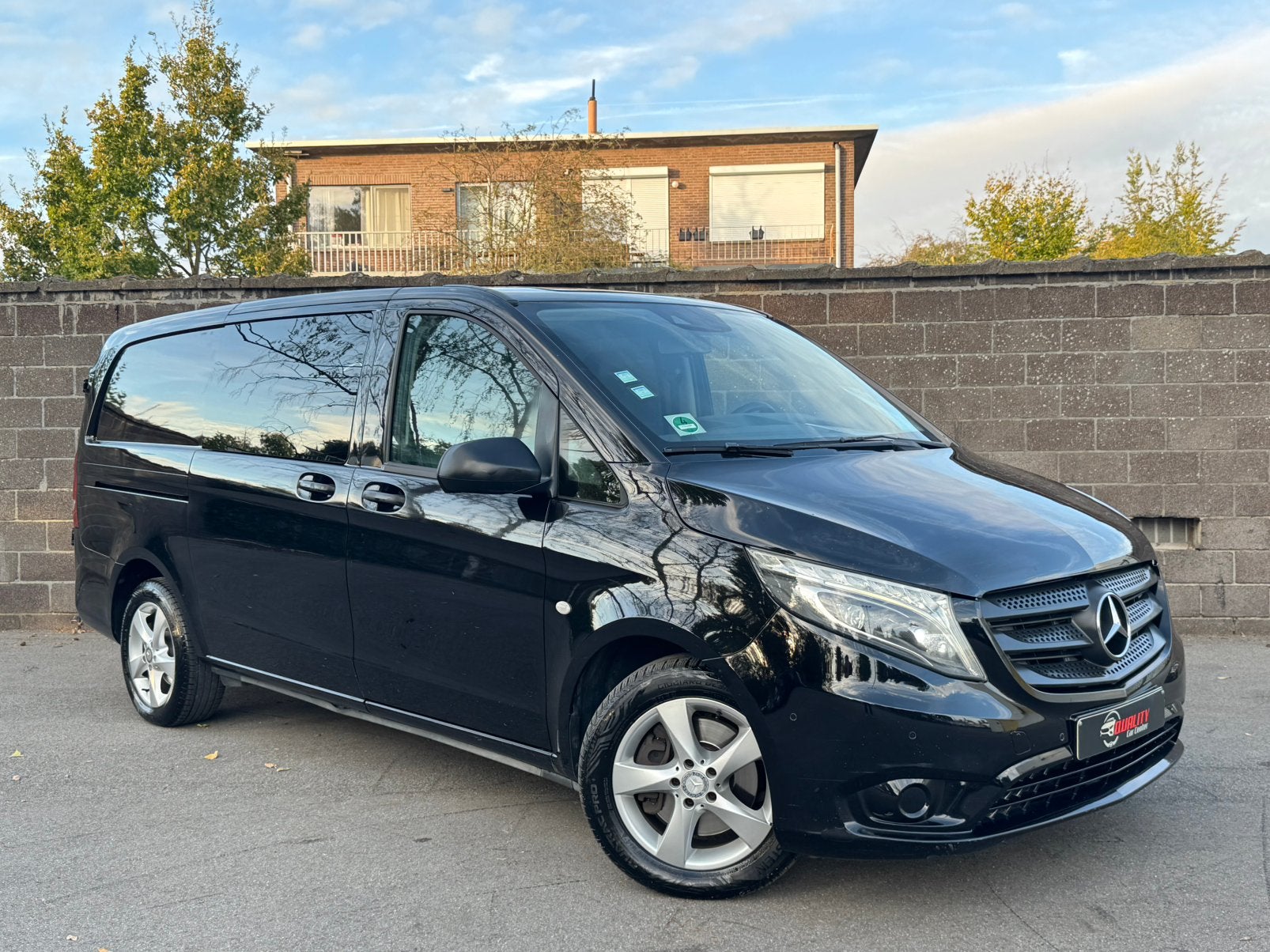 Mercedes Vito DoubleCab. 119CDI Automaat 190pk Euro6b Xenon, Auto's, Automaat, Dealer onderhouden, Monovolume, Euro 6