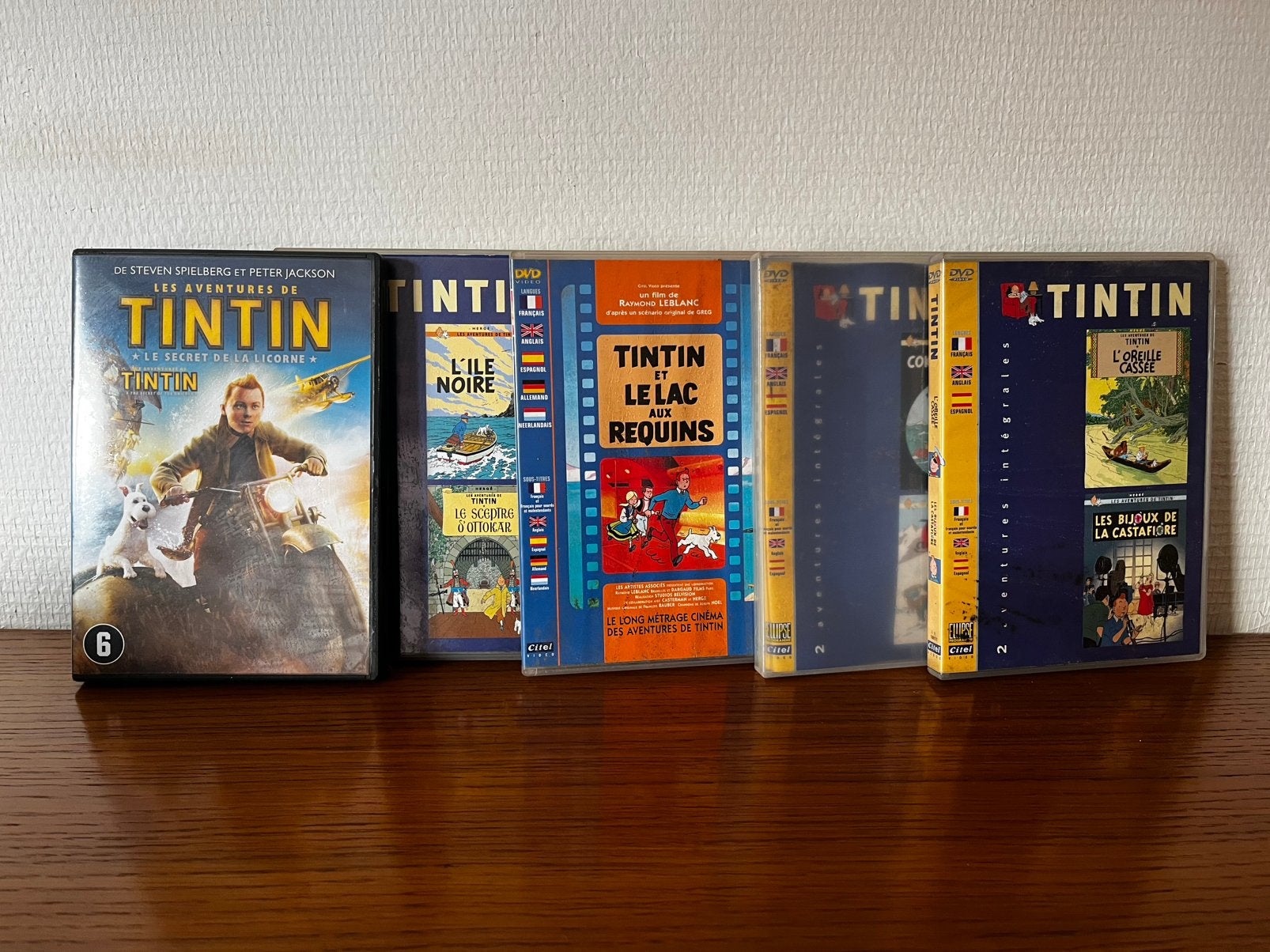 DVD Tintin, Enlèvement, Comme neuf