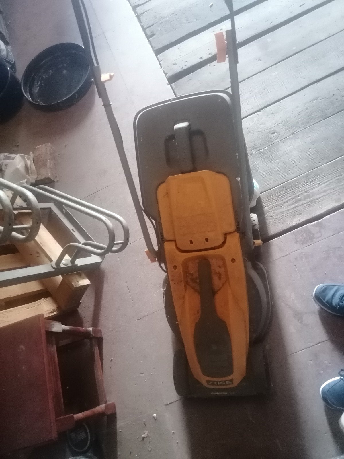 grasmaaiee, Tondeuse rotative, 40 à 49 cm, Enlèvement, Utilisé