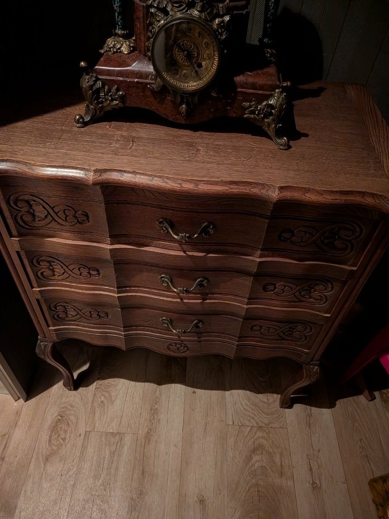 Meuble ancien 3 tiroirs., Antiquités & Art, Enlèvement