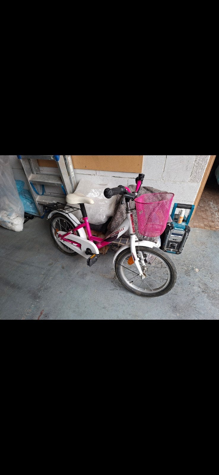 meisjesfiets, Ophalen