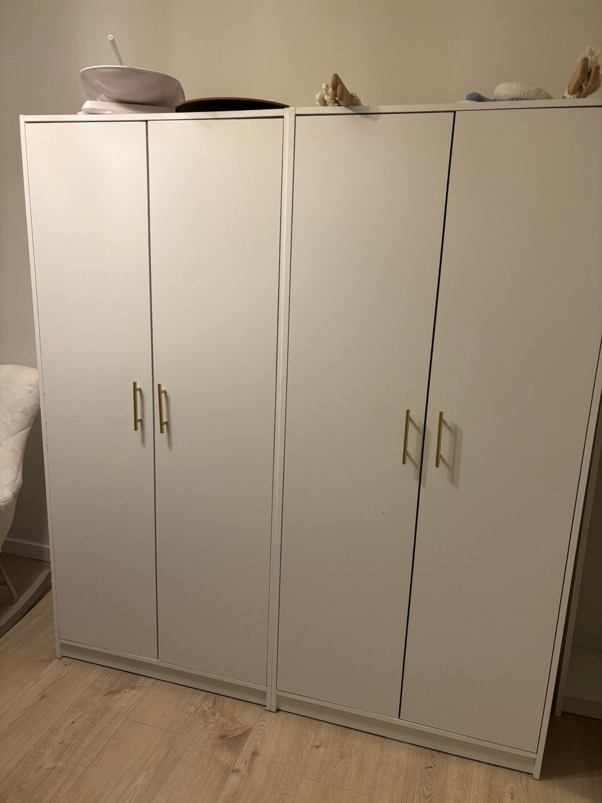 Ikea 5x smalle kast en 1 keer de bredere kast met 3 deuren, Ophalen, Overige materialen, Met deur(en), Gebruikt