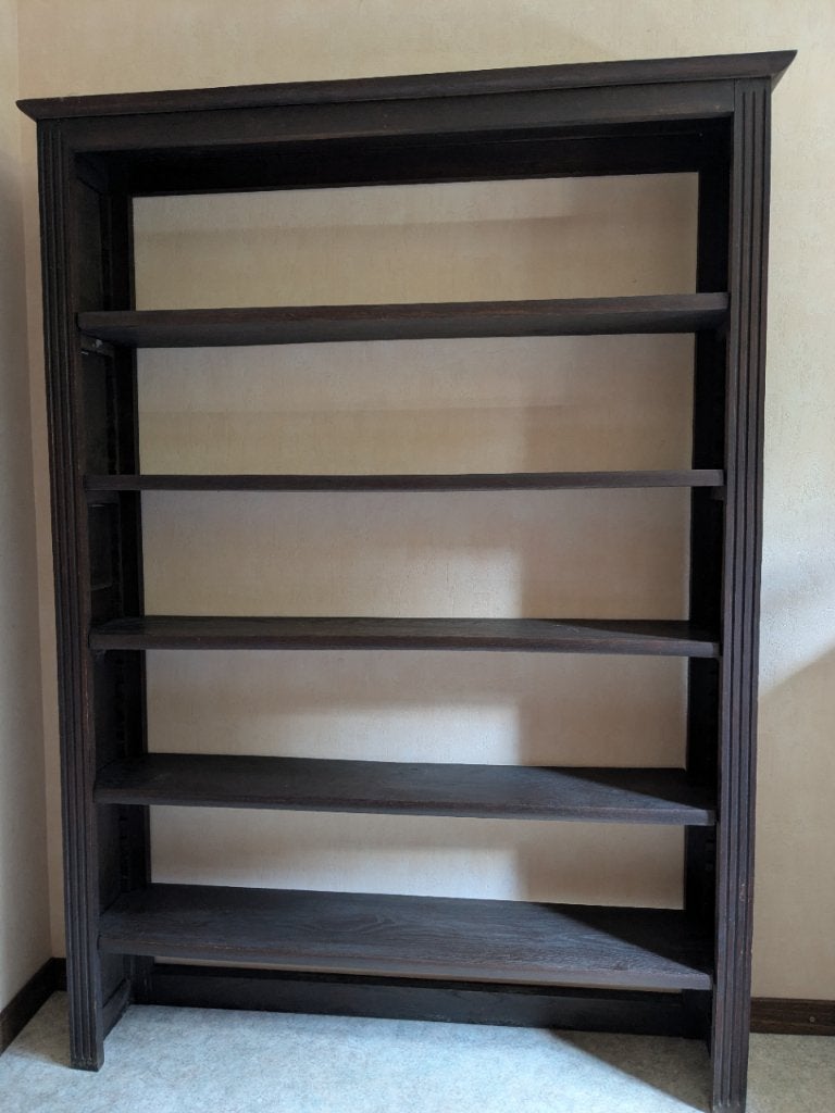 Eiken open bibliotheek (handgemaakt begin 20ste eeuw), Ophalen