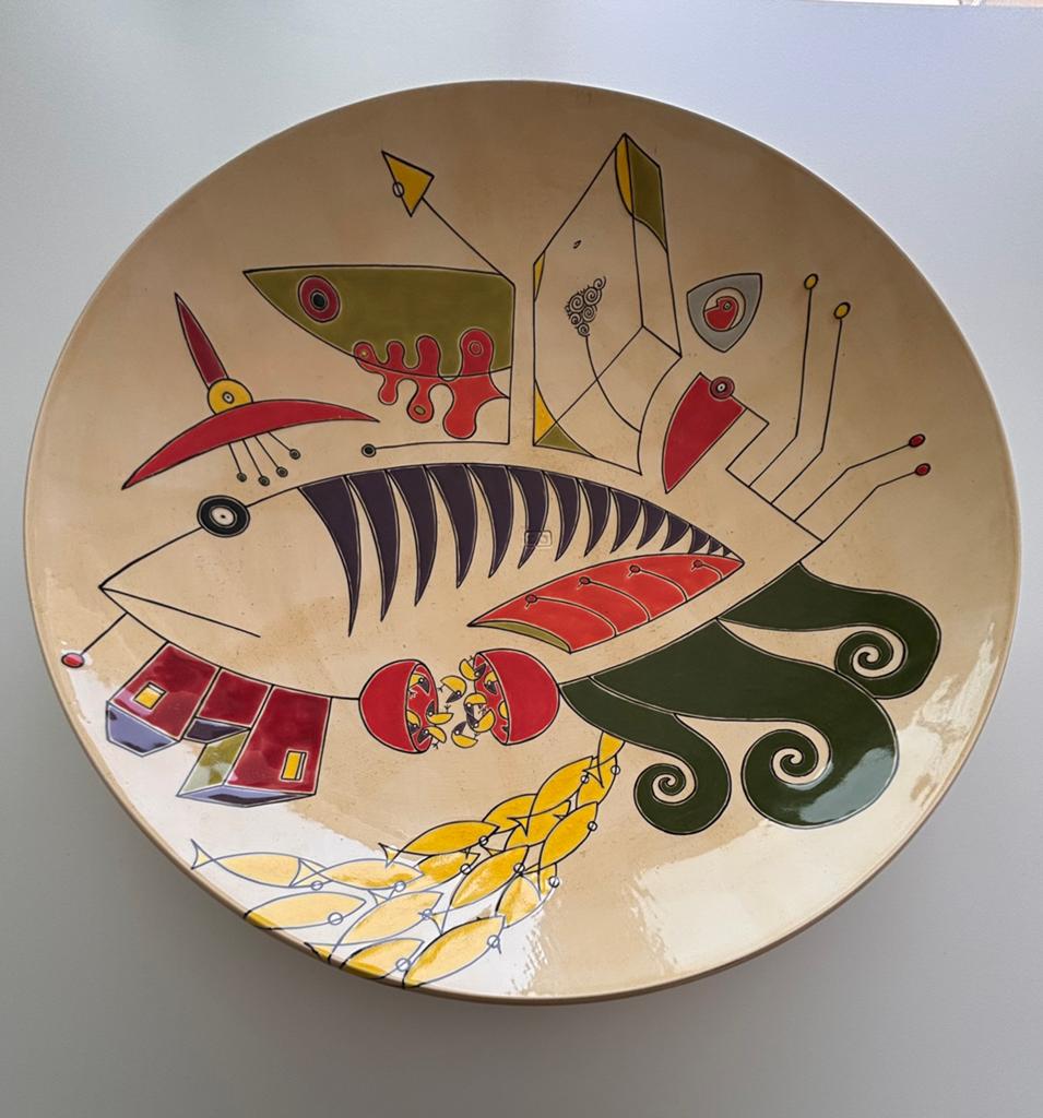 Mooie originele keramieken schalen van Dirk Focke, Ophalen
