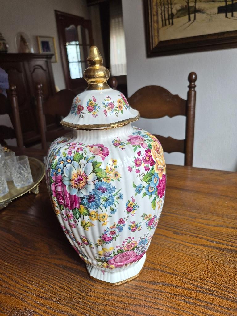 Vintage vaas, Huis en Inrichting, Woonaccessoires | Vazen, Ophalen, Steen, Gebruikt, Overige kleuren