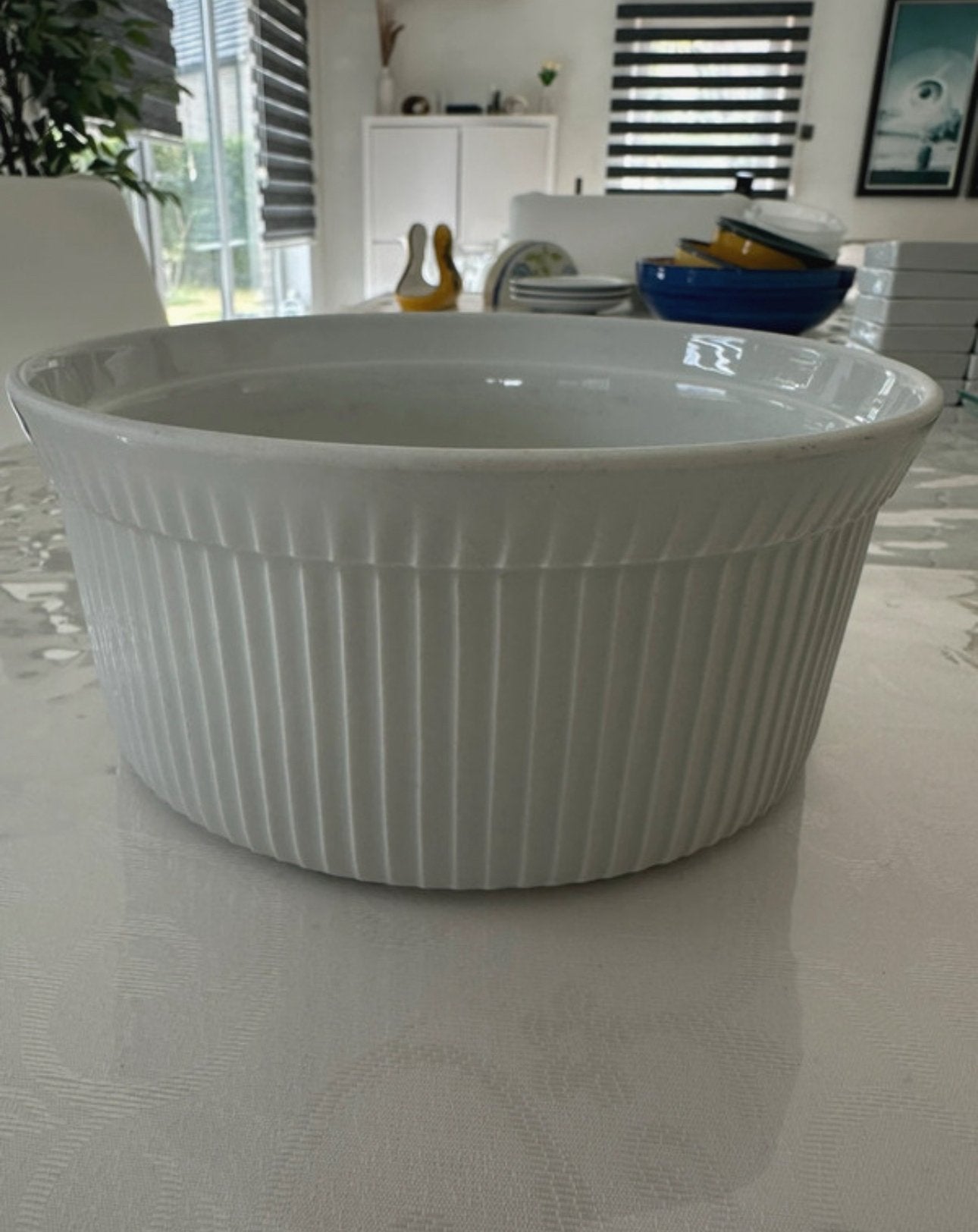 Saladier en porcelaine APILCO, Enlèvement, Comme neuf, Porcelaine