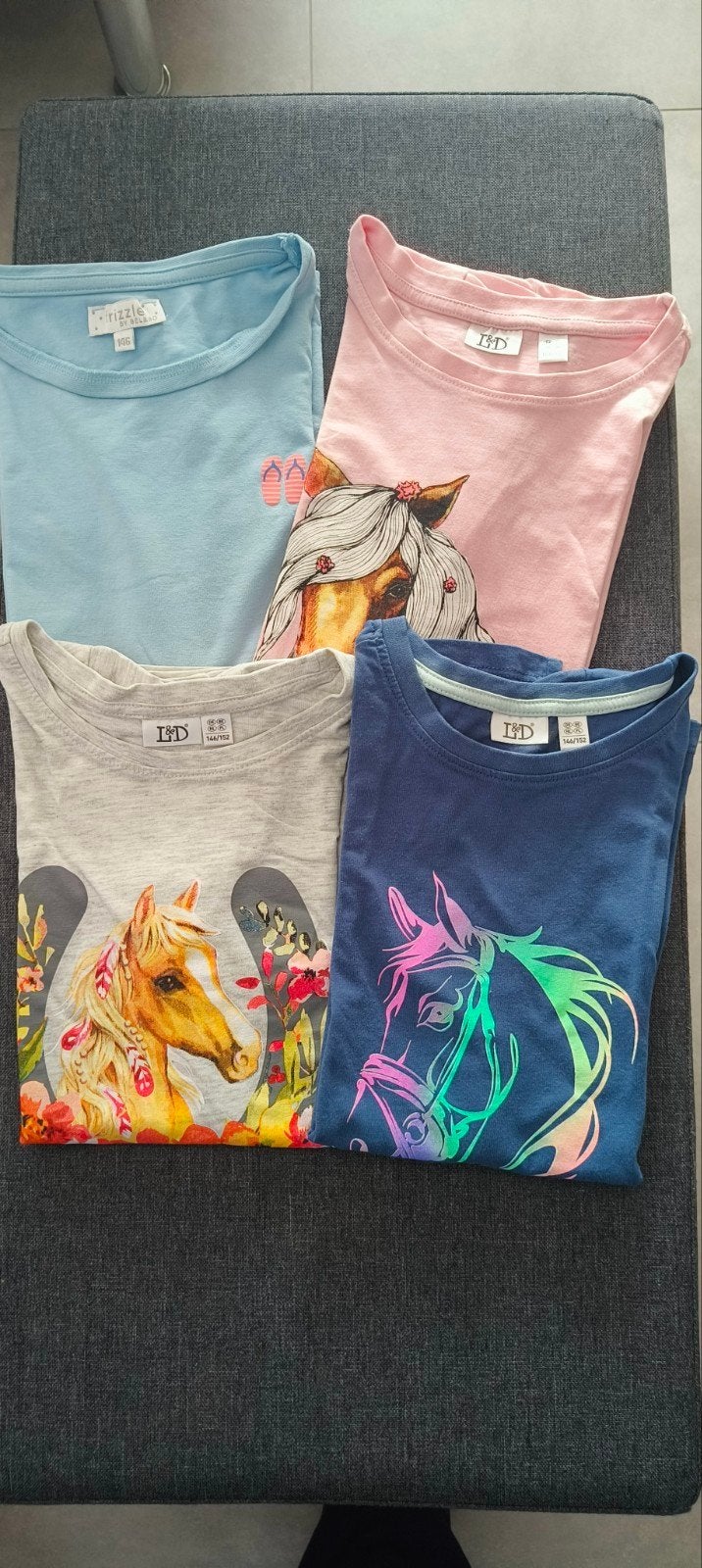 t-shirts meisje maat 146, Kinderen en Baby's, Ophalen, Gebruikt, Meisje, Shirt of Longsleeve