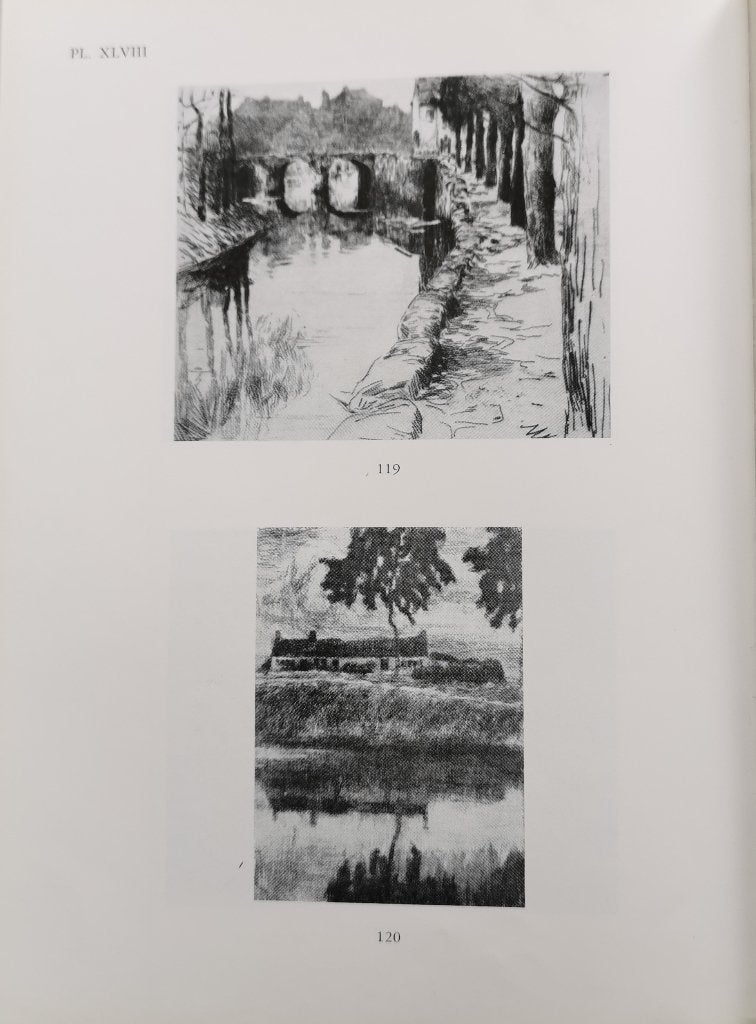 Albert Baertsoen (1866-1922), Antiek en Kunst, 1800 - 1899, Ets, 50 cm, Ophalen of Verzenden