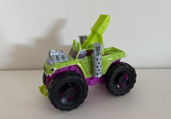 Play-Doh vorm set monster truck, Kinderen en Baby's, Ophalen of Verzenden, Zo goed als nieuw, Knutselen