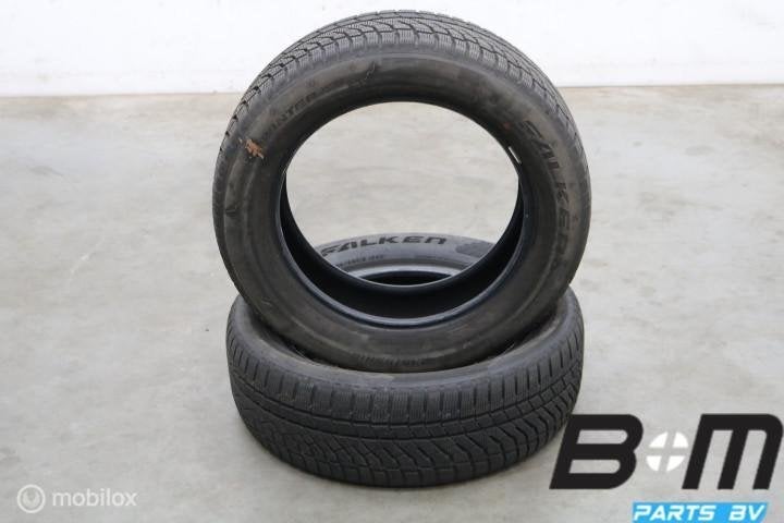 2 x 2355518 104H alken Eurowinter H502 7mm 235 55 18, Auto-onderdelen, Banden en Velgen, 18 inch, Gebruikt, Winterbanden, 235 mm