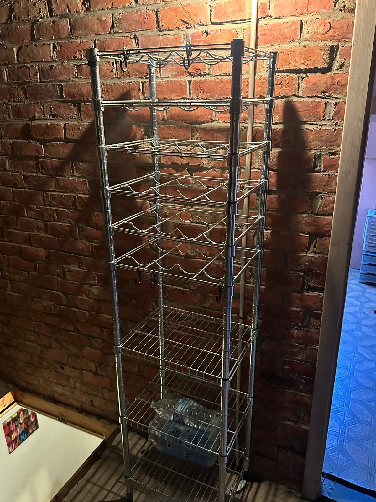 Rek voor stockage en flessen *NIEUW, Ophalen, Zo goed als nieuw