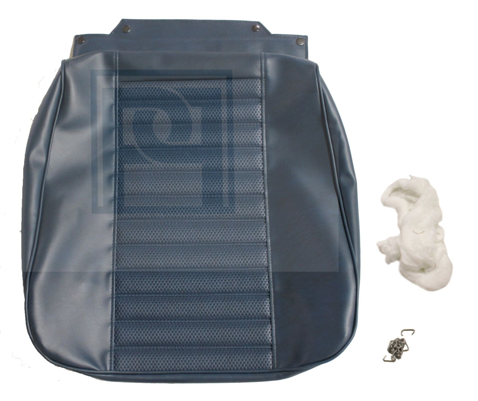 Volvo Bekleding Amazon stoelhoes blauw vinyl zitting 1969 co, Ophalen of Verzenden, Nieuw, Volvo