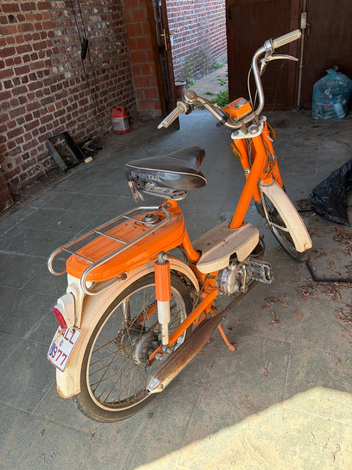Honda amigo, Enlèvement