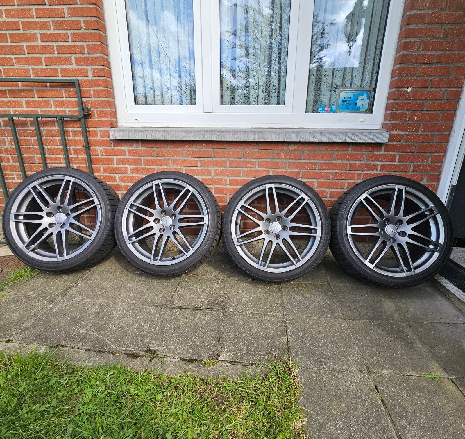 Jantes Audi Sport originales modèle RS4 5*112, Autos : Pièces & Accessoires, Pneus et Jantes, Pneus hiver, 255 mm, Utilisé