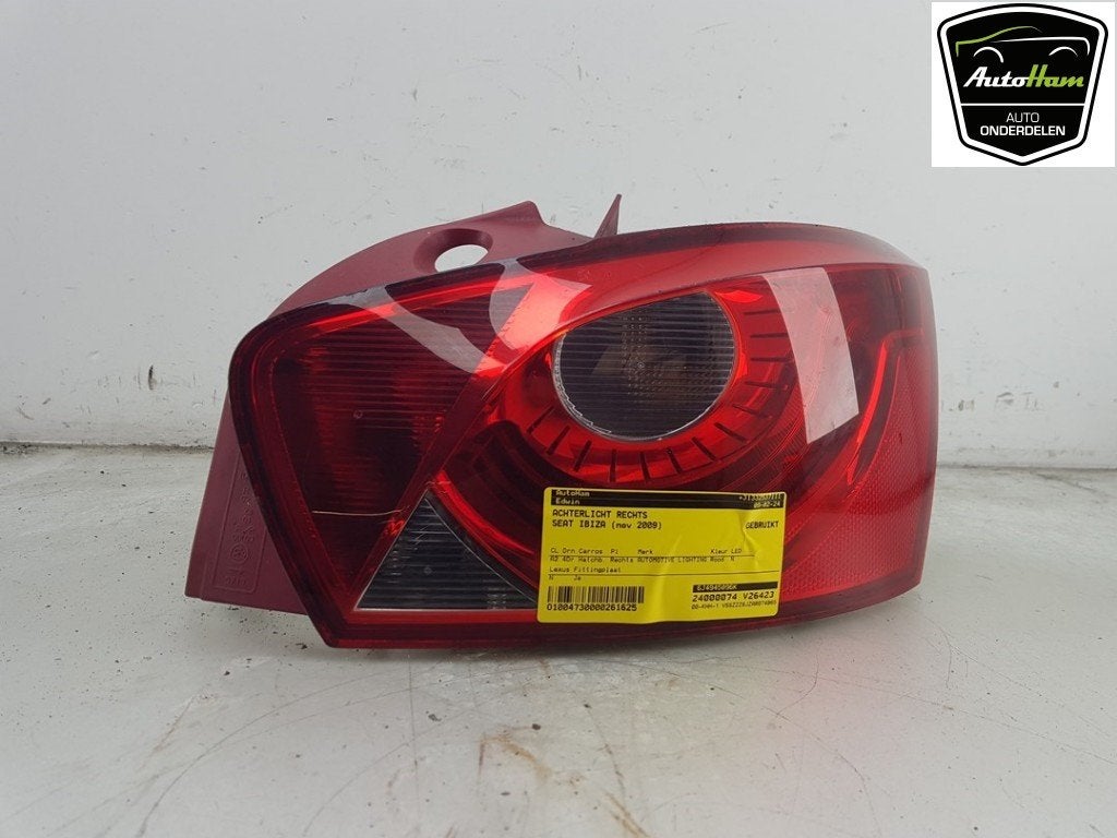 FEU ARRIÈRE DROIT Seat Ibiza IV (6J5) (|6J4945096K|), Utilisé, Seat
