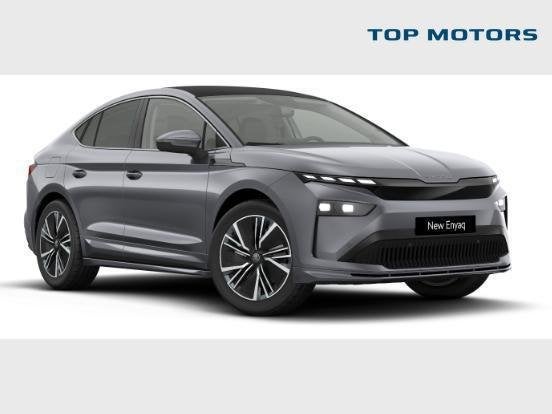 Skoda Enyaq CoupÃ© Skoda Enyaq 85 Corporate 82 kWh 210 kW 1v, Auto's, Skoda, Automaat, Overige modellen, Alarm, Zwart