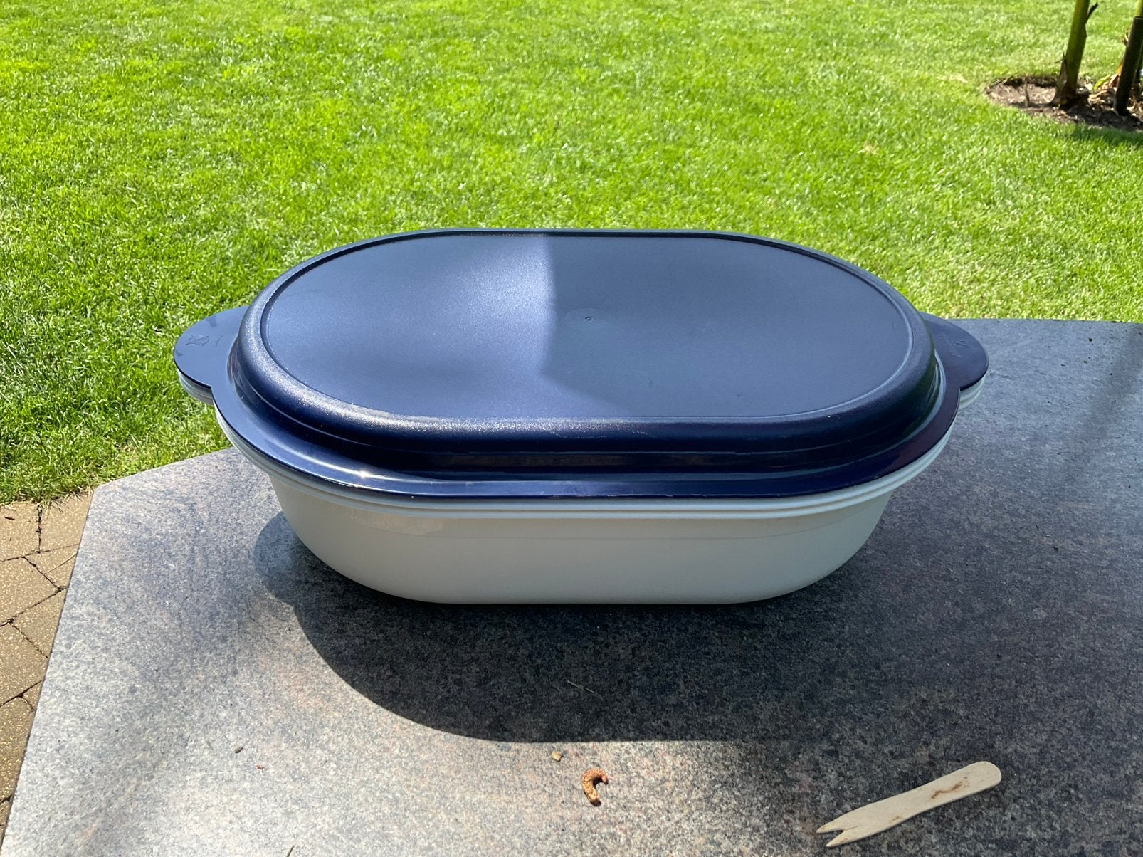 Tupperware Serveerwonder XL (Ovaal - 4 Liter), Huis en Inrichting, Keuken | Tupperware, Ophalen of Verzenden, Zo goed als nieuw